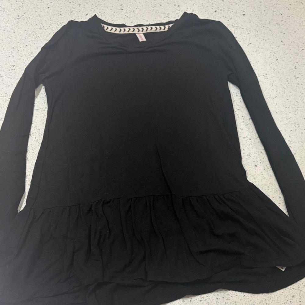 Xhilaration - Black Long Sleeve Women's Top - Size XS